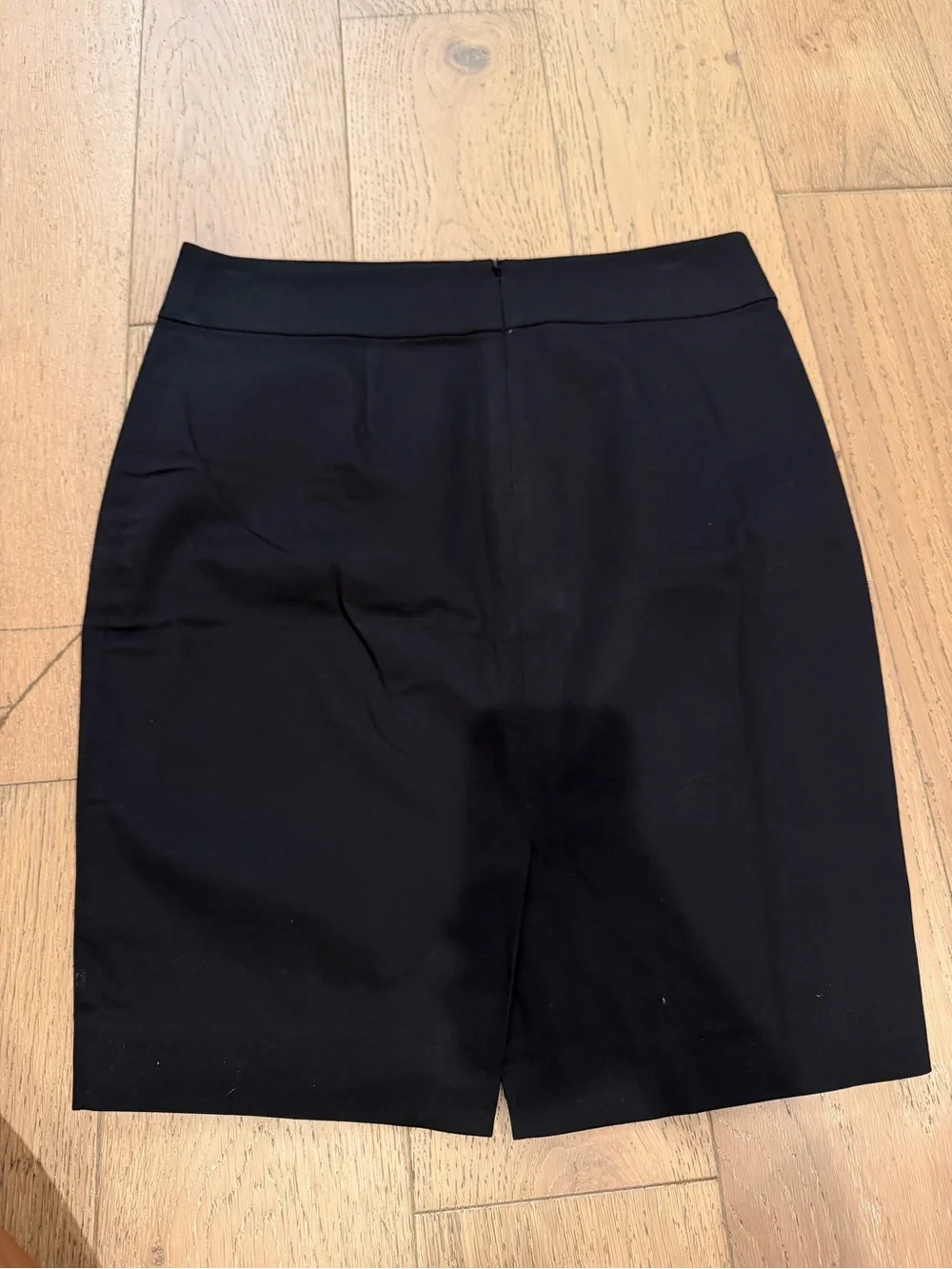 Black Straight Pencil Skirt Petite